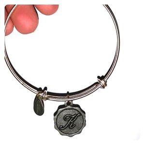 “K” Dangle Charm Bracelet